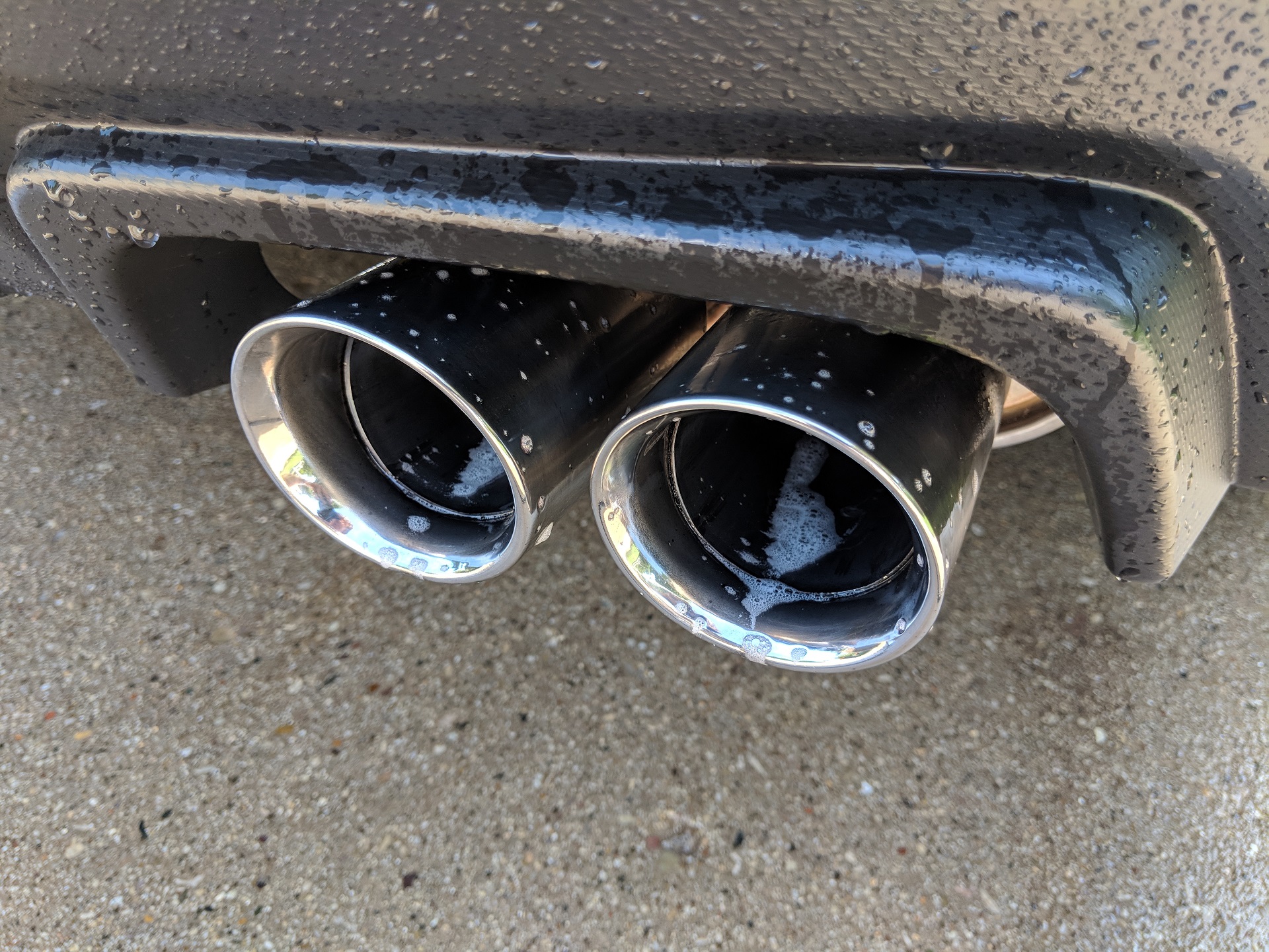 Exhaust tips