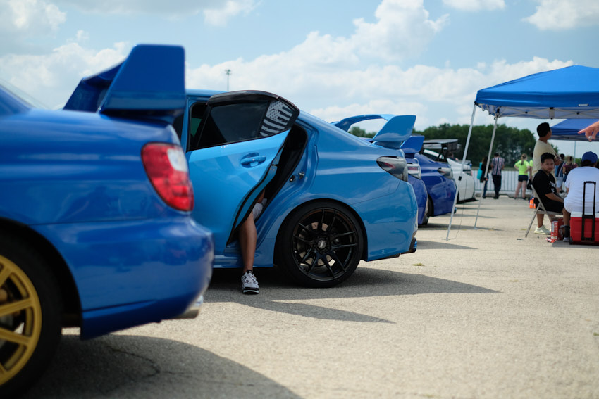 Some of the other Subarus on display