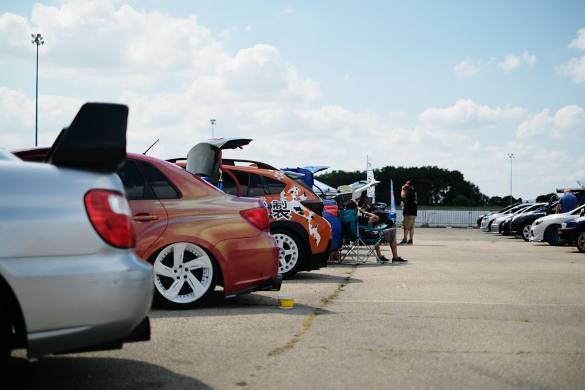 Some of the other Subarus on display