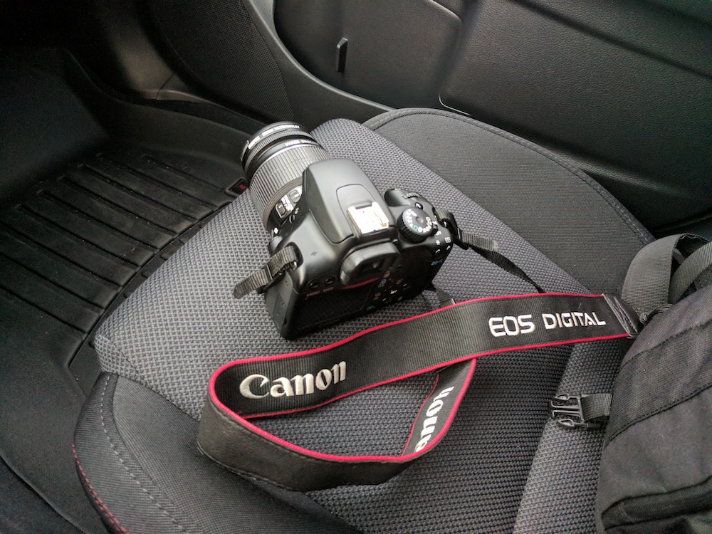 My loaner Canon Rebel XS