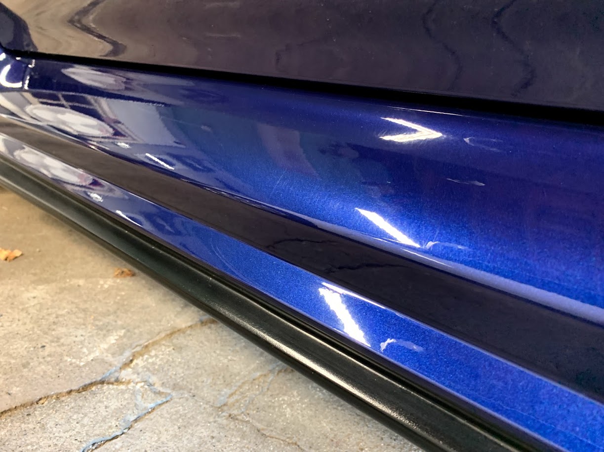 XPEL protecting the rocker panels